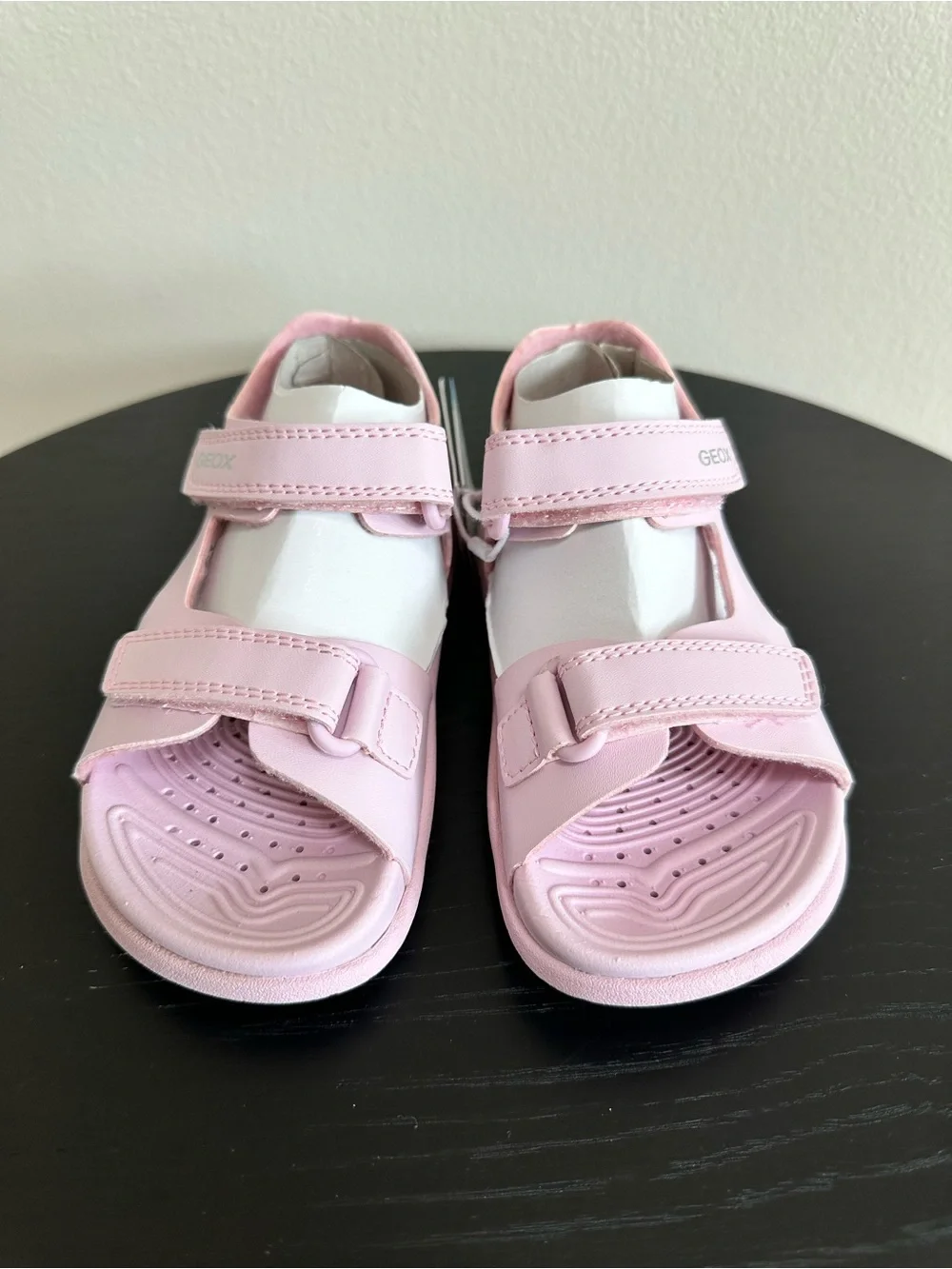 Geox Girls Fusbetto Pink Sandals NWT Size 10.5 EU 28 Lightweight Summer Shoes